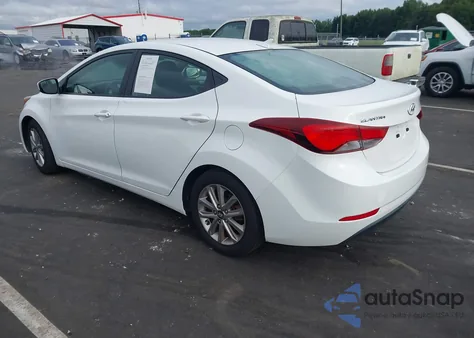 2014 Hyundai Elantra Se from USA, damaged, VIN 5NPDH4AE9EH495675